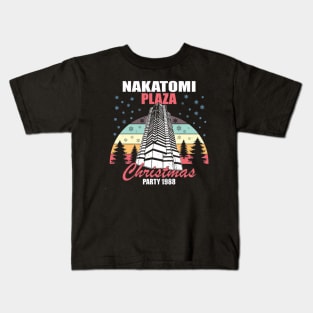 Retro Nakatomi Plaza Party 1968 Kids T-Shirt